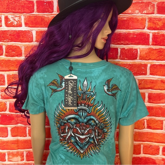 Affliction Women’s T-Shirt - Picture 8 of 13